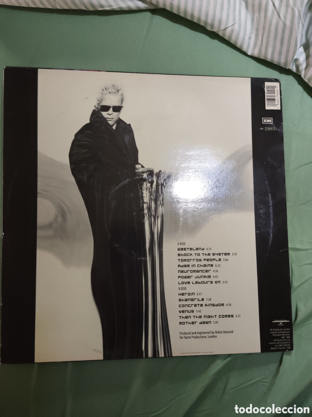 Discos de vinilo: Disco de vinilo Billy Idol &lrm; Cyberpunk LP - Foto 3