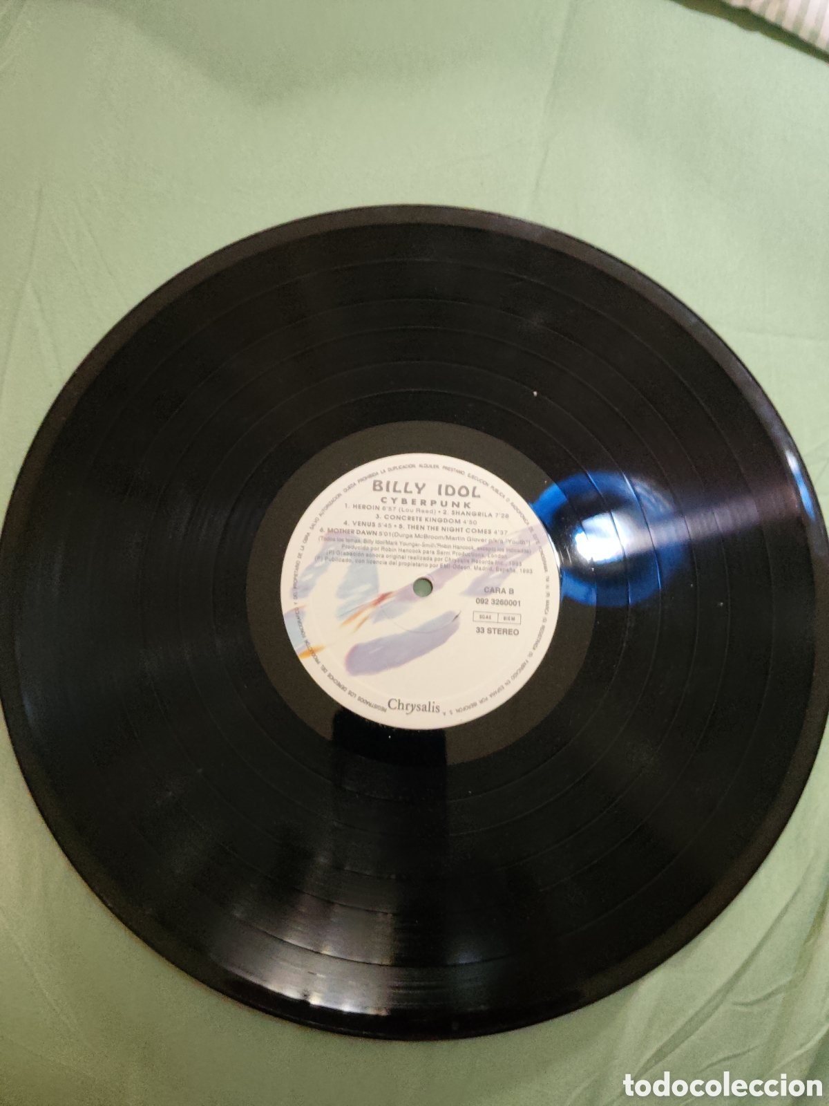 Discos de vinilo: Disco de vinilo Billy Idol &lrm; Cyberpunk LP - Foto 5