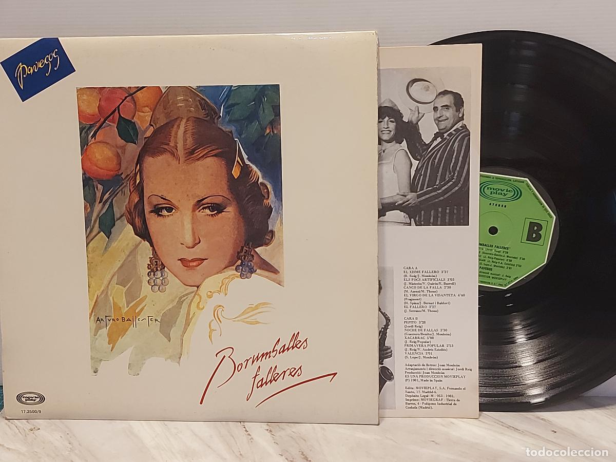 Discos de vinilo: ELS PAVESOS | BORUMBALLES FALLERES | LP ESPA&Ntilde;A 1981 | MOVIEPLAY | JOAN MONLE&Oacute;N | MBC