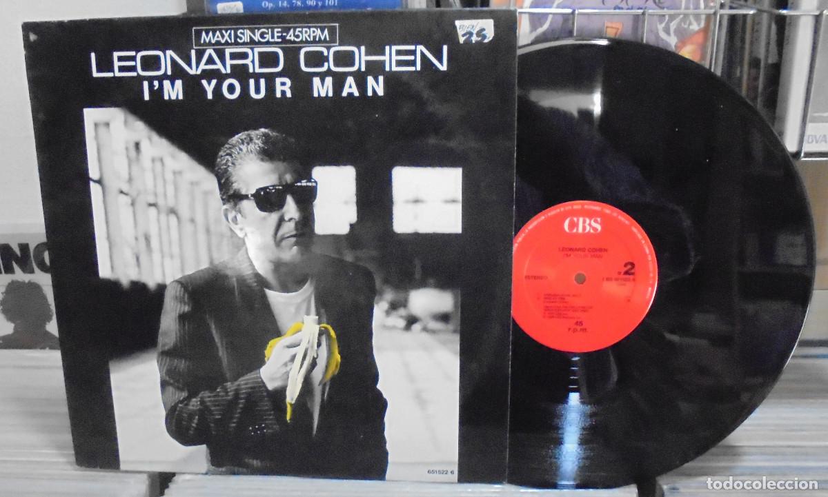 Discos de vinilo: Leonard Cohen. CBS 1988 -- Maxi-single - Foto 1