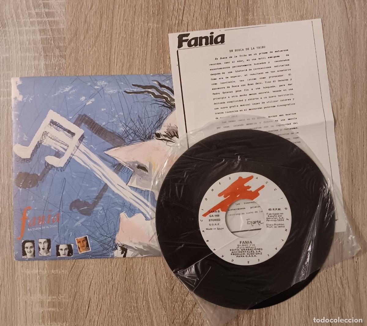 Vinyl records: DISCO DE VINILO LP SINGLE FANIA BILBAO GRABACIONES ACCIDENTALES 1987