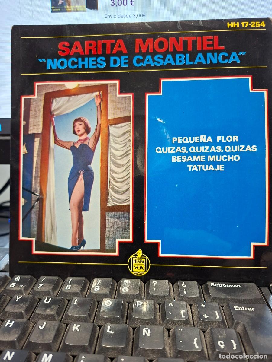 Vinyl records: SARA SARITA MONTIEL - PEQUE&Ntilde;A FLOR - EP DE VINILO