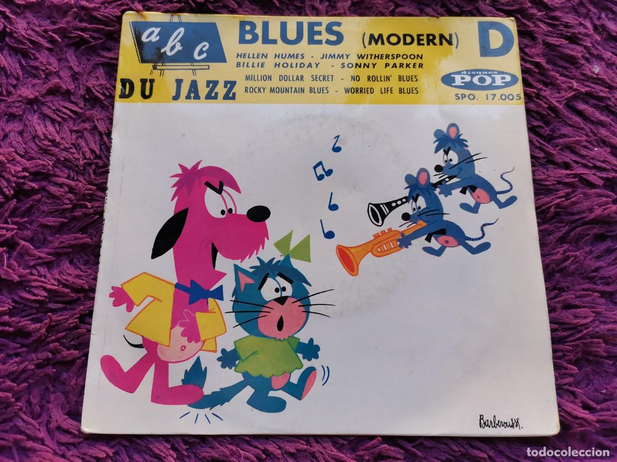 Vinyl records: Abc Du Jazz Vol. D: Blues (Modern) Vinilo 7&rdquo; EP France SPO 17005
