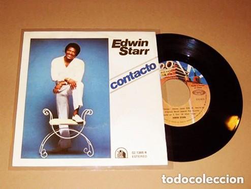 Discos de vinilo: EDWIN STARR - CONTACT (CONTACTO) - SINGLE - 1979 - TEMAZO SONIDO DISCO STUDIO 54 - Foto 1