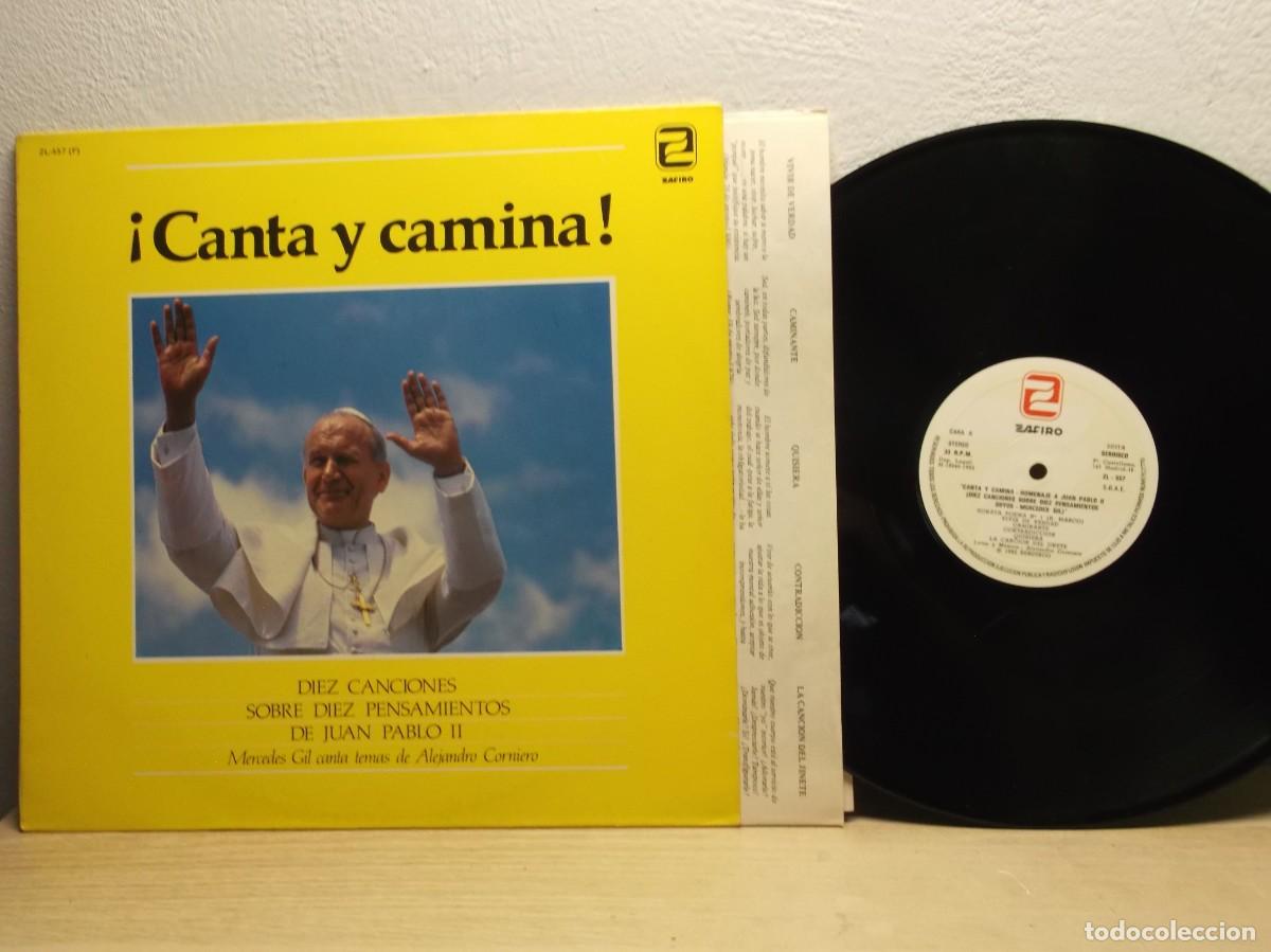 Discos de vinilo: CANTA Y CAMINA PENSAMIENTOS DE JUAN PABLO II LP