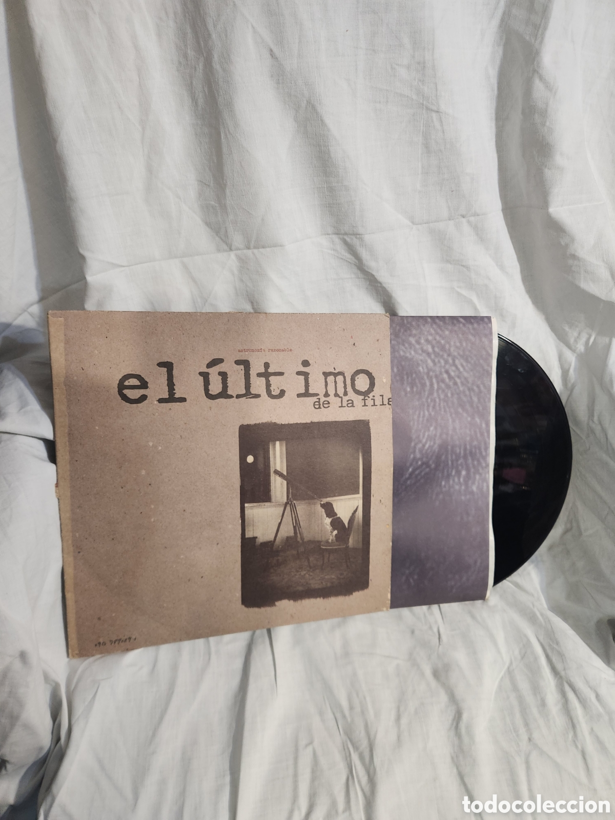 Discos de vinilo: DISCO LP EL &Uacute;LTIMO DE LA FILA. ASTRONOM&Iacute;A RAZONABLE. 1993.