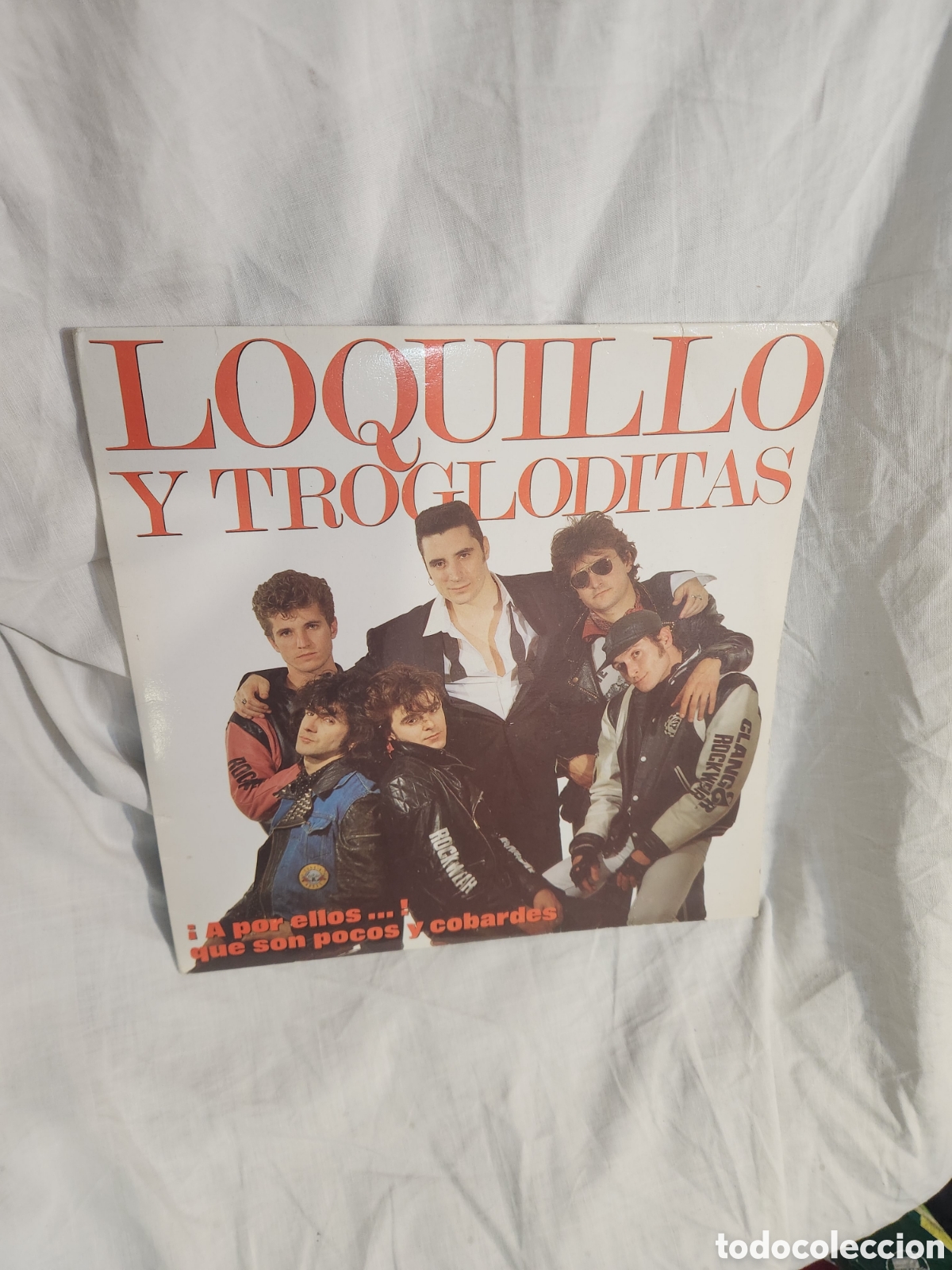 Discos de vinilo: DOBLE DISCO VINILO LOQUILLO Y LOS TROGLODITAS. A POR ELLOS... QUE SON POCOS Y COBARDES. 1989.