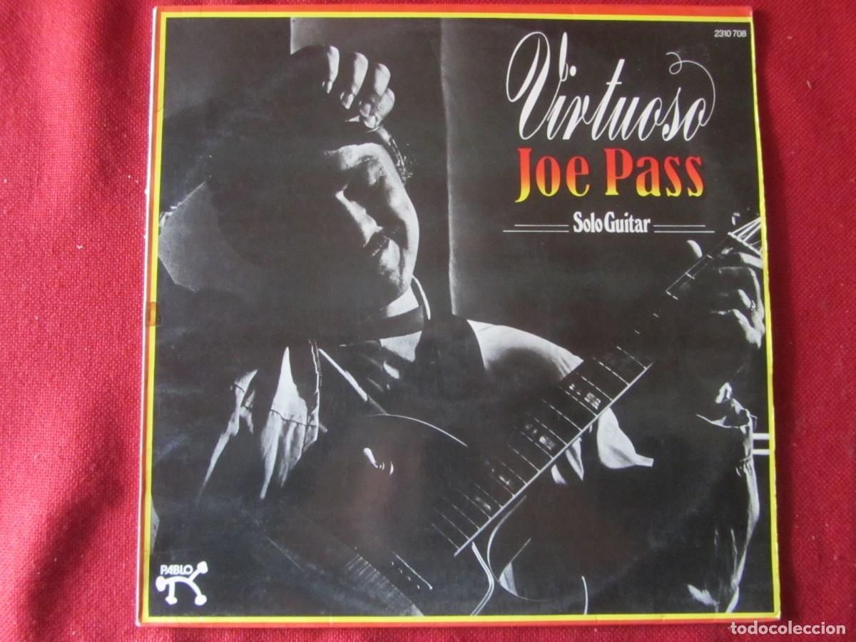 Disques de vinyle: LP VIRTUOSO JOE PASS. SOLO GUITAR. 1977 SPAIN