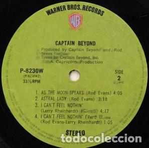 Discos de vinilo: Captain Beyond &lrm;&ndash; Captain Beyond / First Press Japan 1972 - Foto 5