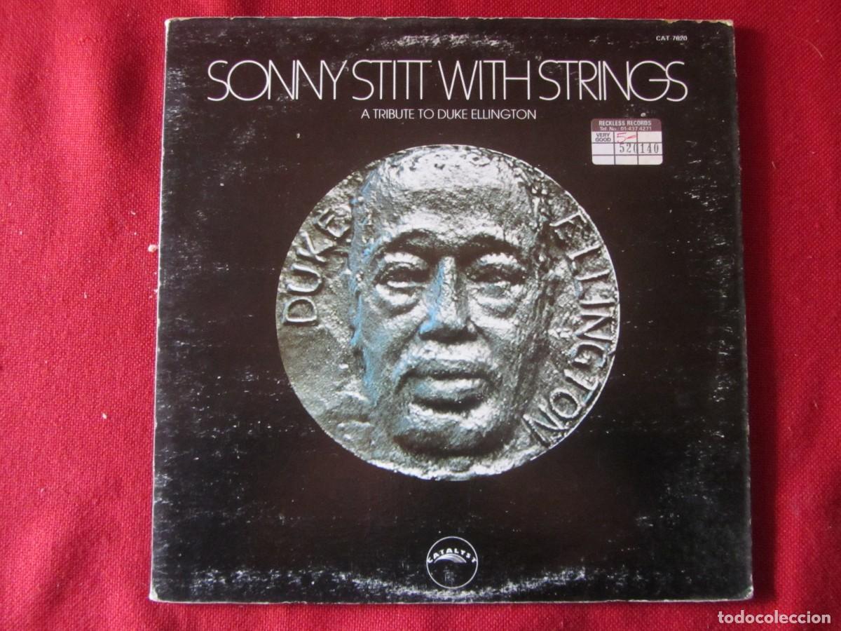 Disques de vinyle: LP SONNY STITT WITH STRINGS A TRIBUTE TO DUKE ELLINGTON . 1977 USA