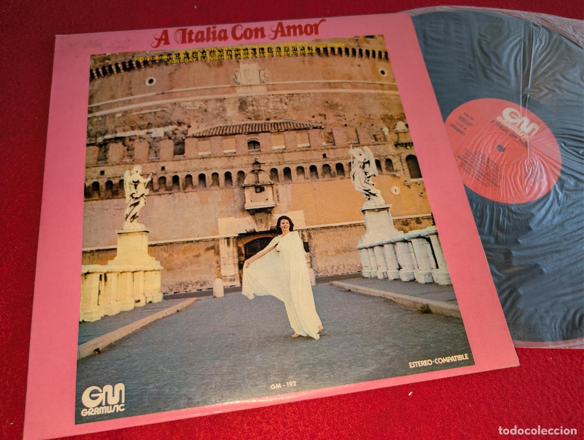 Discos de vinilo: GRAN ORQUESTA SINFONICA AMERICANA A Italia con amor LP 1973 Gramusic ESPA&Ntilde;A SPAIN