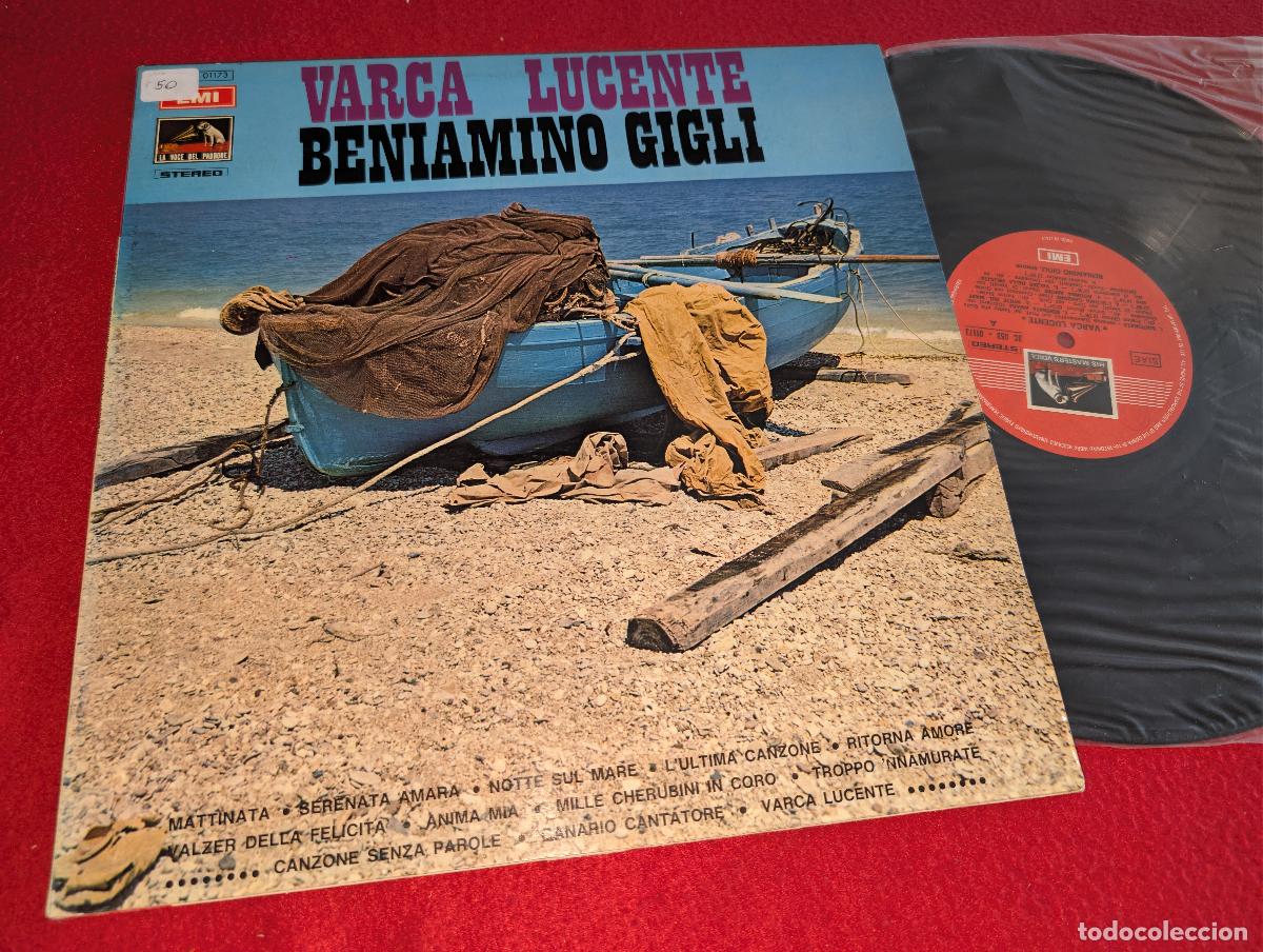 Discos de vinilo: BENIAMINO GIGLI Varca Lucente LP His master's voice ITALIA ITALY NAPOLES