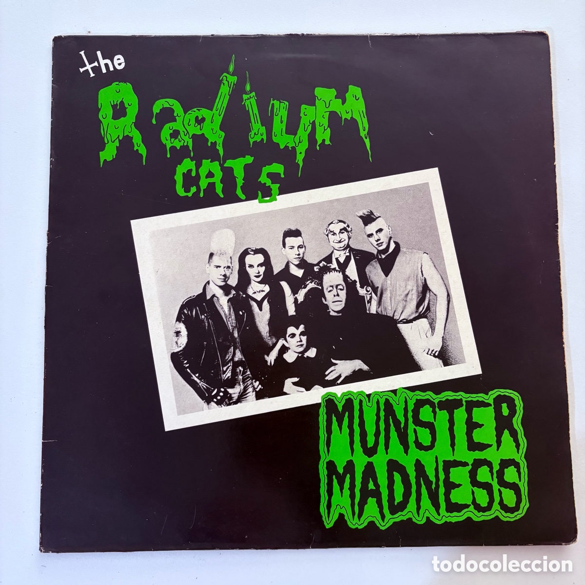 Discos de vinilo: lp The Radium Cats &ndash; Munster Madness edicion UK de 1988