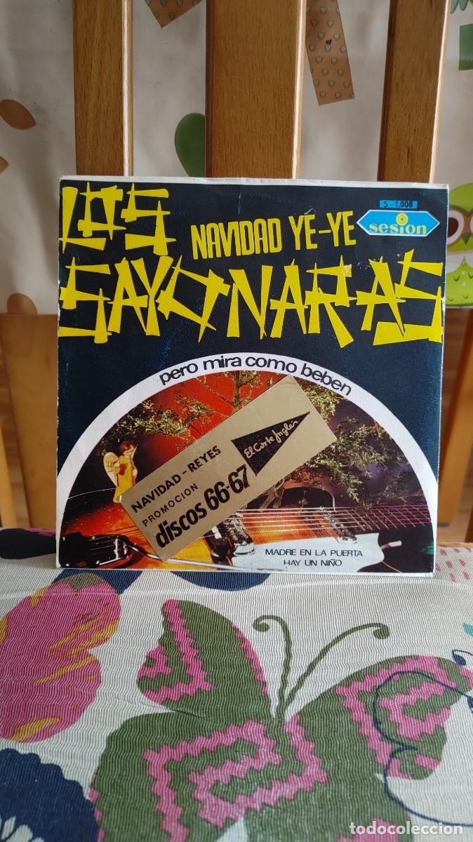 Discos de vinilo: LOS SAYONARAS-SINGLE NAVIDAD YE YE - Foto 2