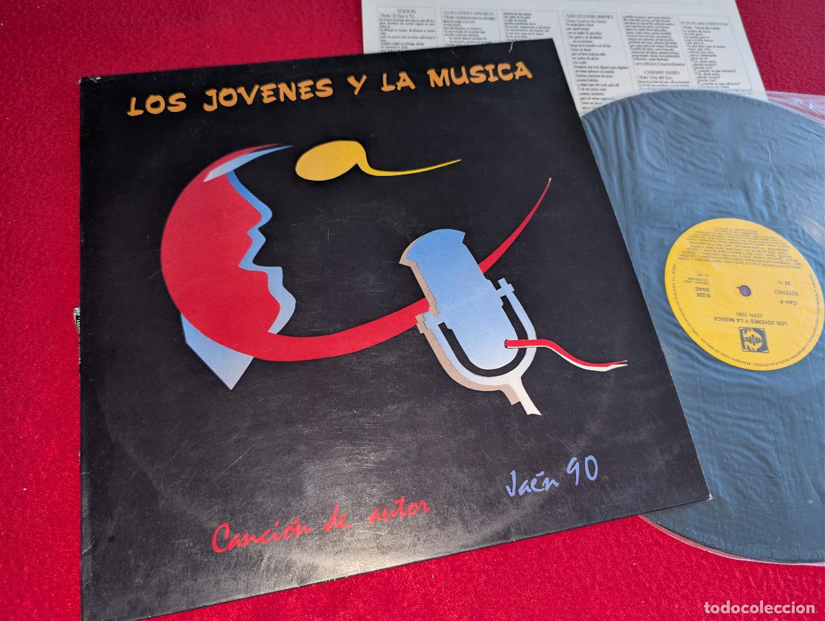 Disques de vinyle: LOS JOVENES Y LA MUSICA Jaen 1990 LP FonoRuz CHISMY+OROZCO+MAESTRE+CHOIN+PUROS ARGUMENTOS++