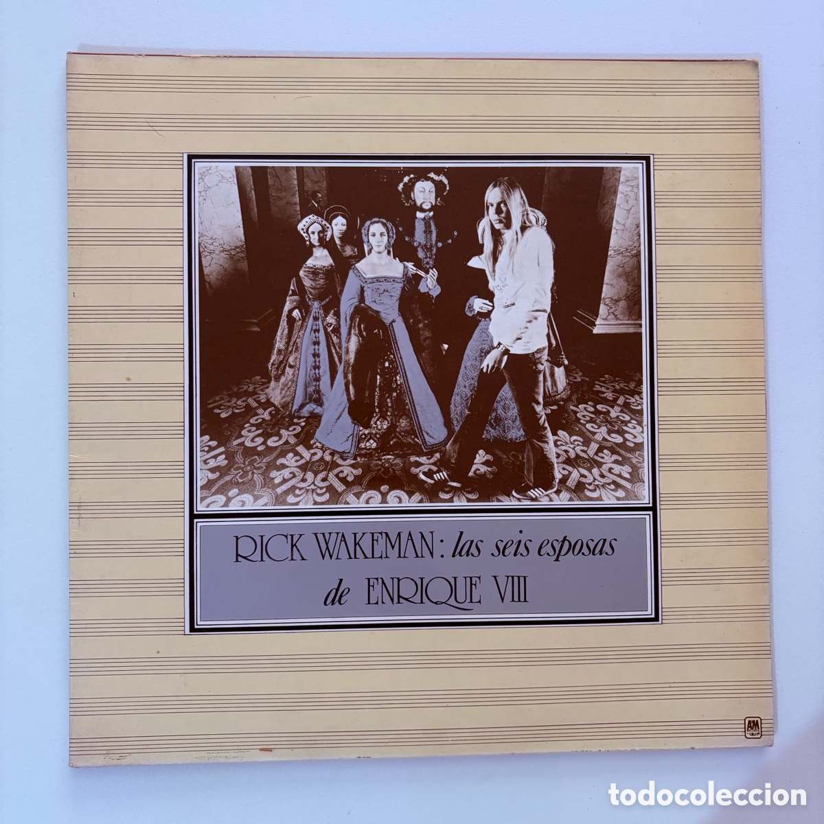 Discos de vinilo: lp Rick Wakeman &lrm;&ndash; Las Seis Esposas De Enrique VIII edicion espa&ntilde;ola de 1976