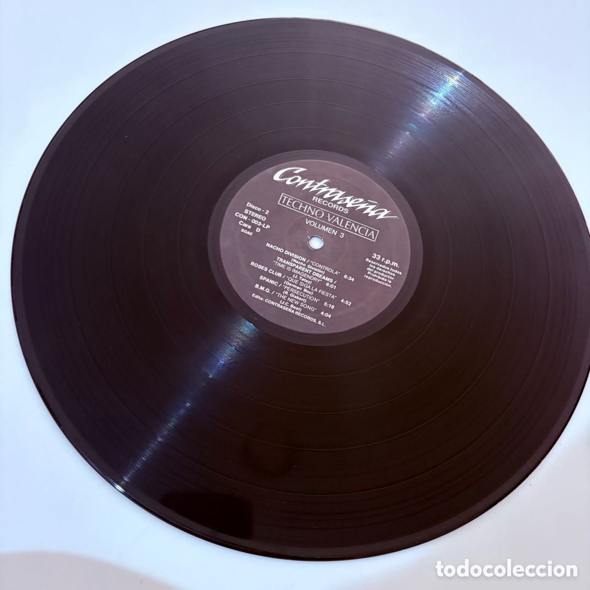 Discos de vinilo: doble lp Techno Valencia 3 de 1993 - Foto 5