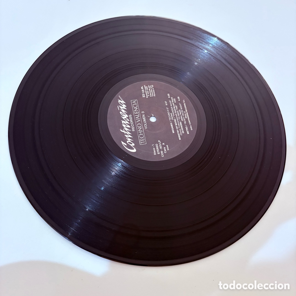 Discos de vinilo: doble lp Techno Valencia 3 de 1993 - Foto 6