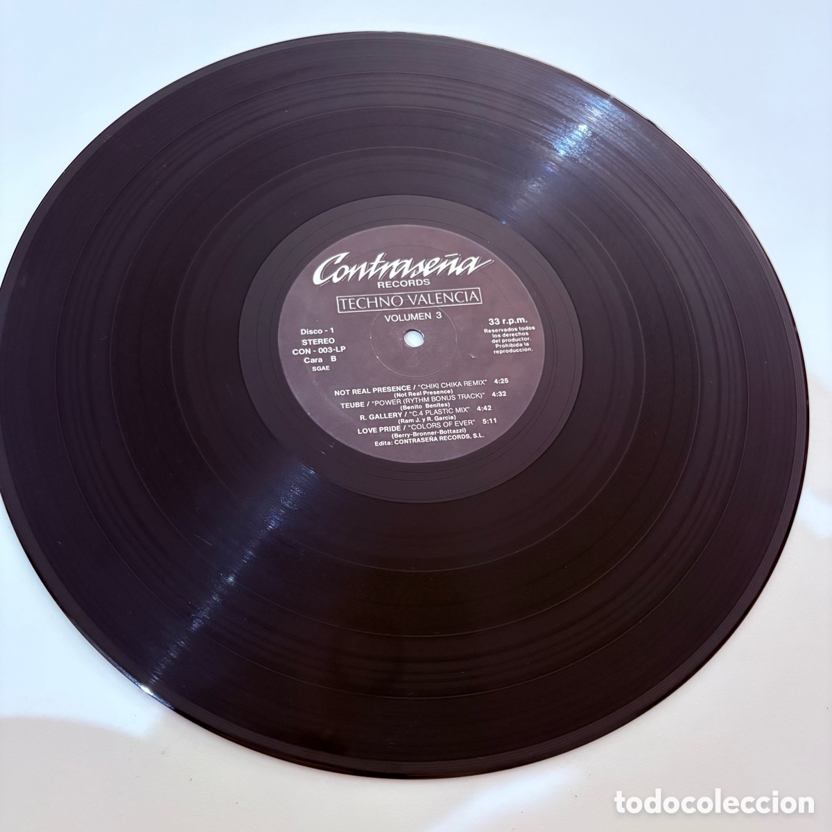 Discos de vinilo: doble lp Techno Valencia 3 de 1993 - Foto 7