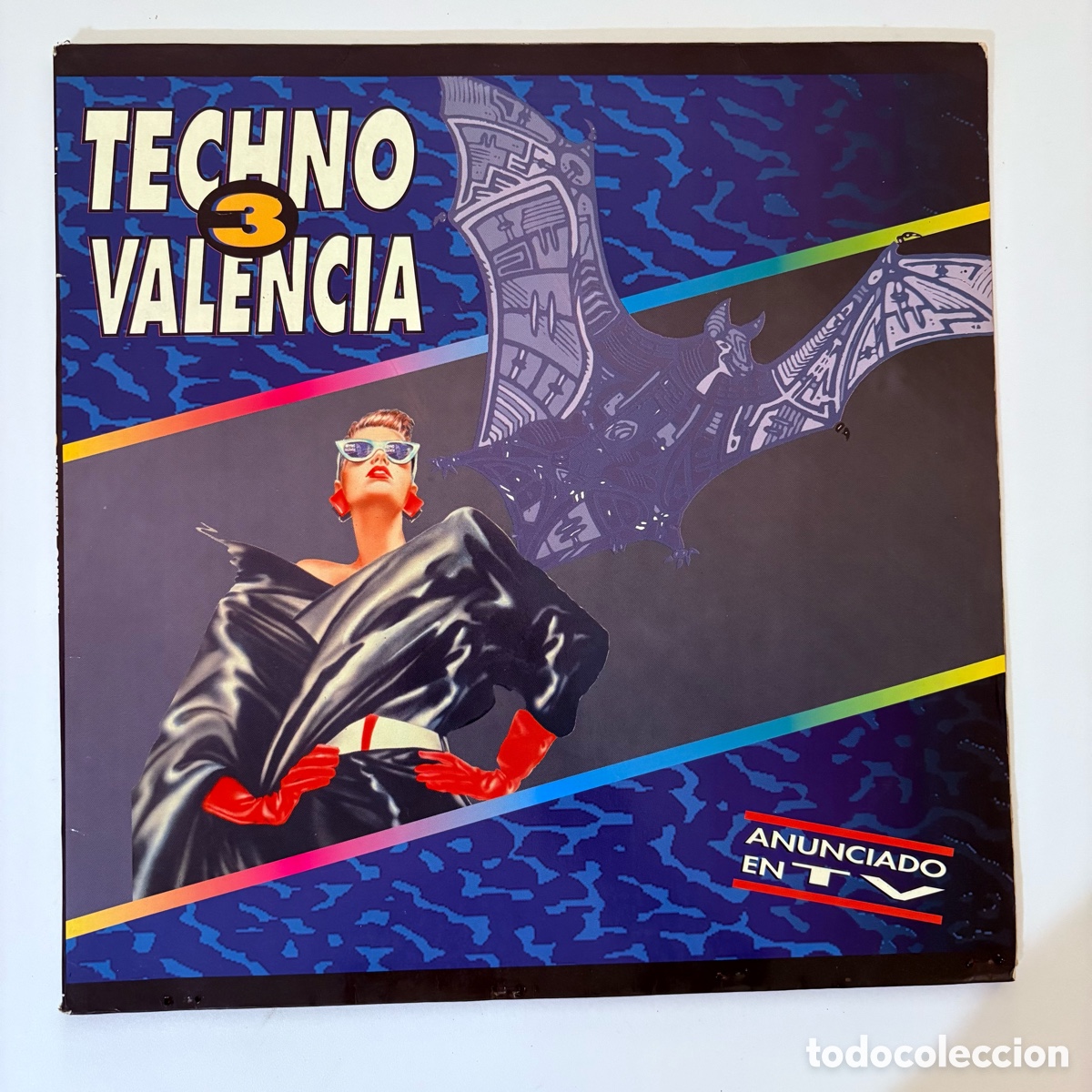 Discos de vinilo: doble lp Techno Valencia 3 de 1993 - Foto 1