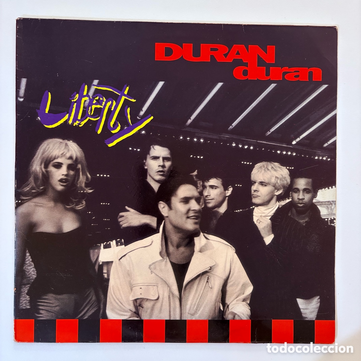 Discos de vinilo: lp Duran Duran &lrm;&ndash; Liberty edicion espa&ntilde;ola de 1990