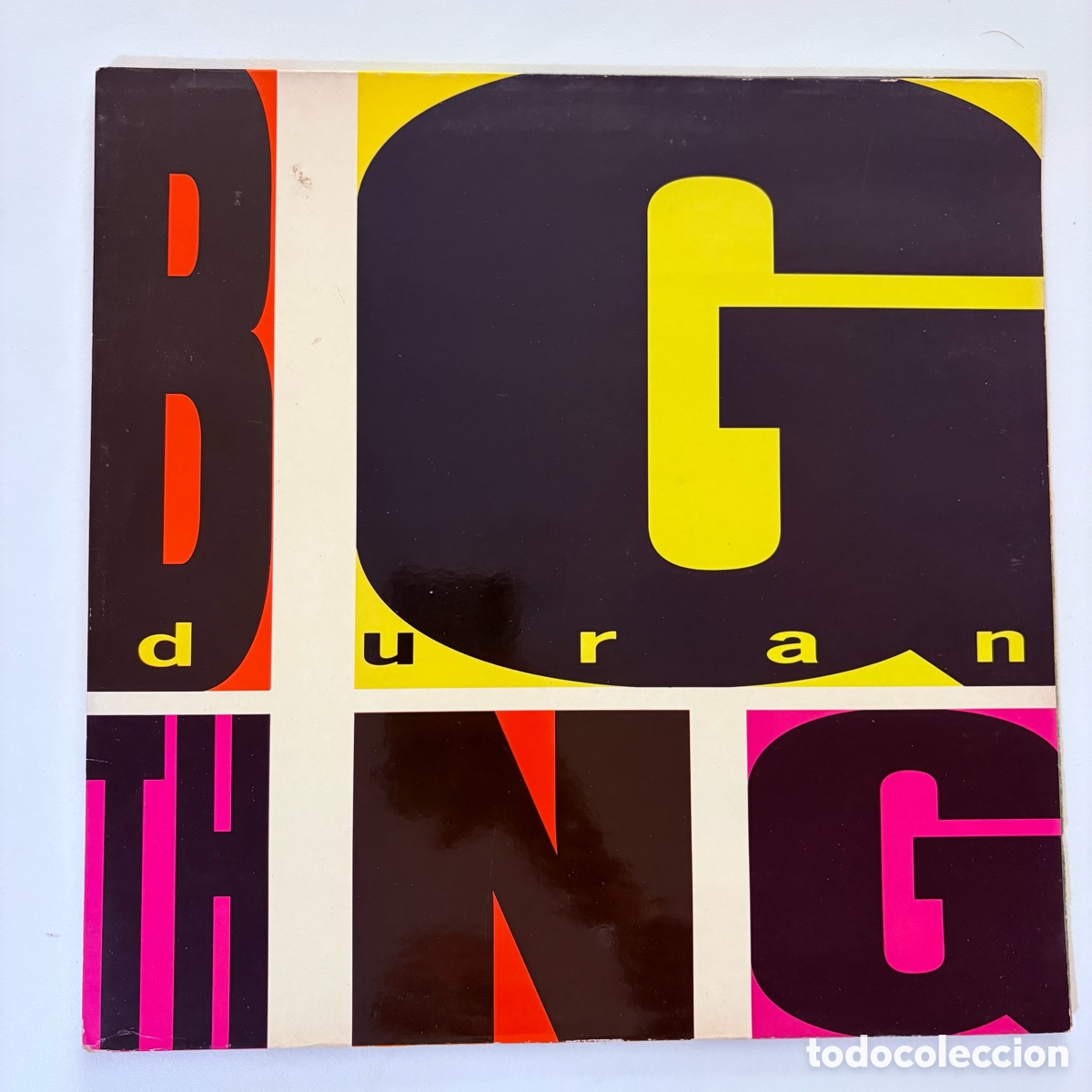 Discos de vinilo: lp Duran Duran &ndash; Big Thing edicion espa&ntilde;ola de 1988