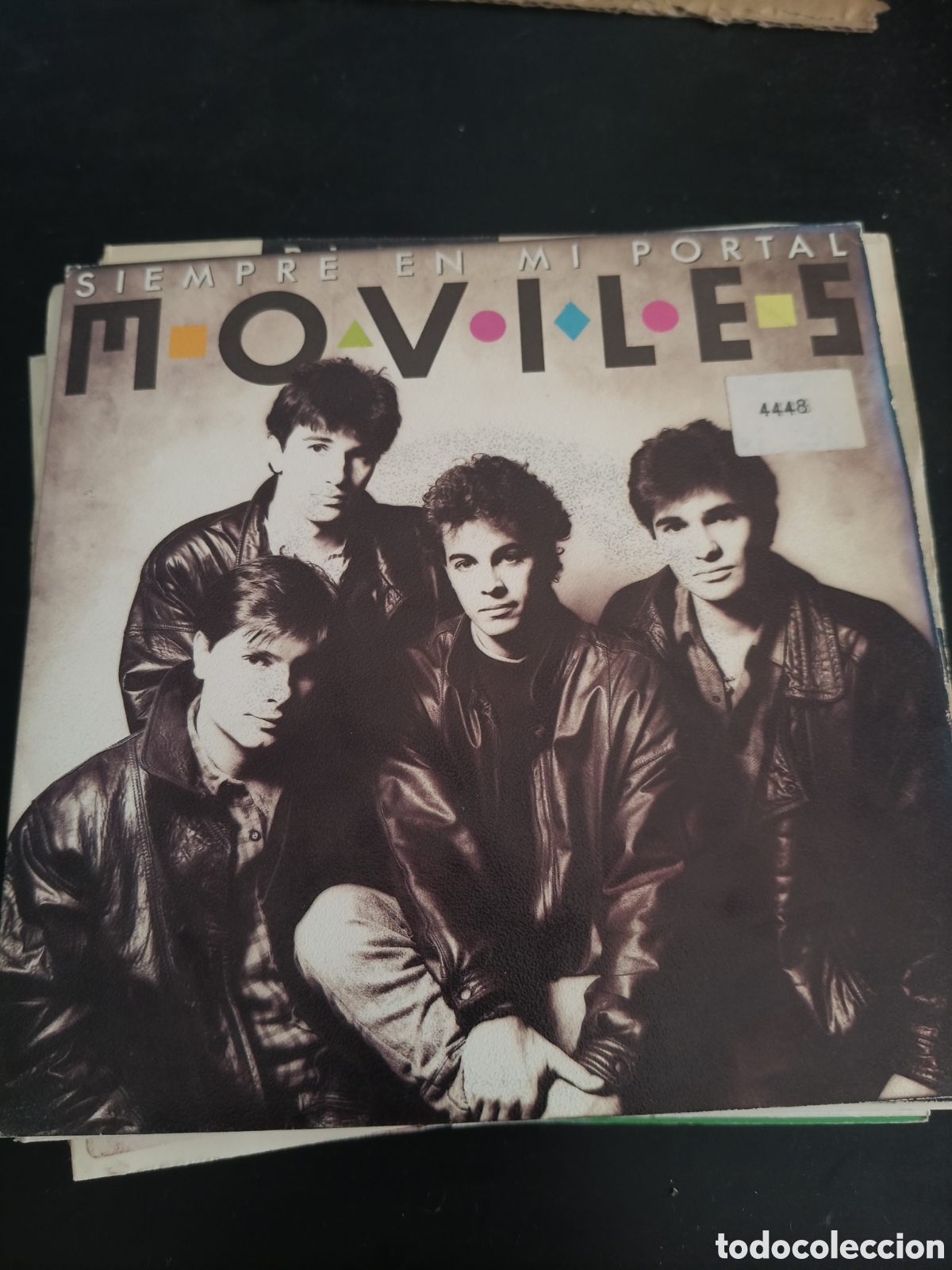 Discos de vinilo: Moviles &ndash; Siempre En Mi Portal. Vinilo 7&rdquo; single promo 1987 Espa&ntilde;a