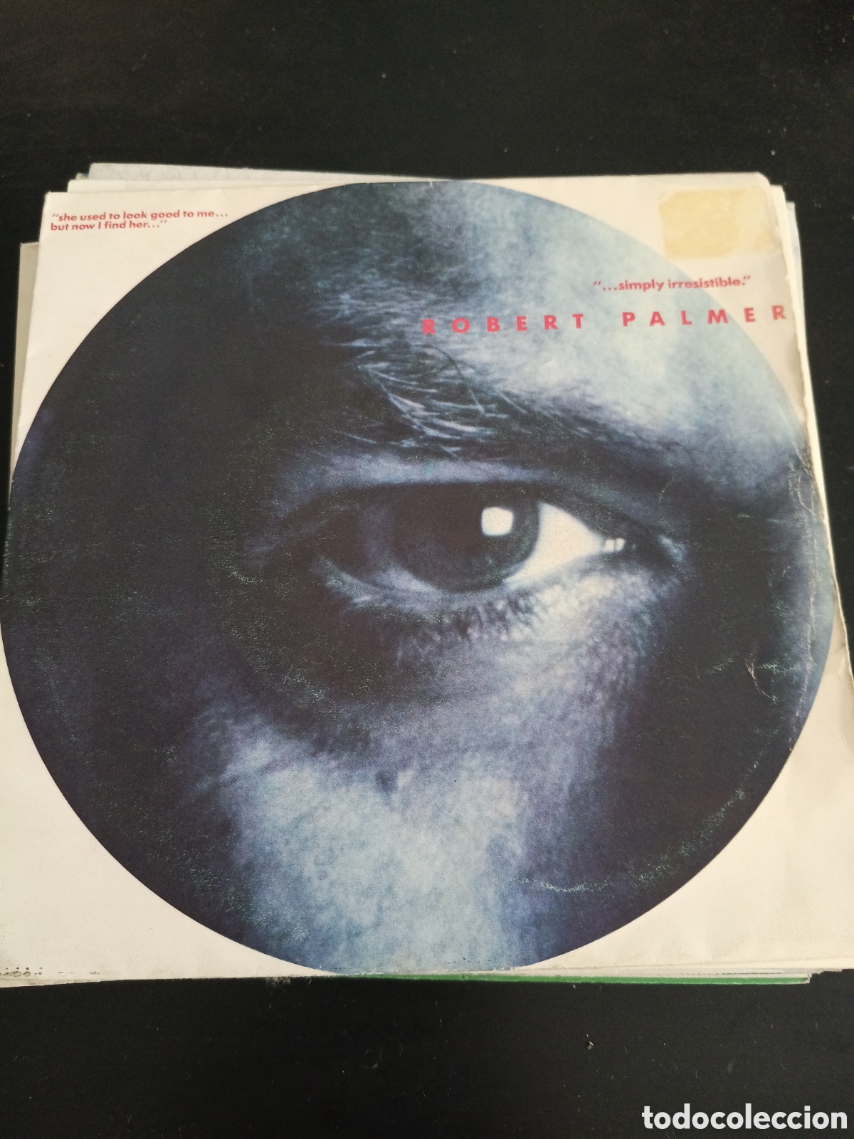 Discos de vinilo: Robert Palmer &ndash; Simply Irresistible. Vinilo 7&rdquo; single 1988 Espa&ntilde;a