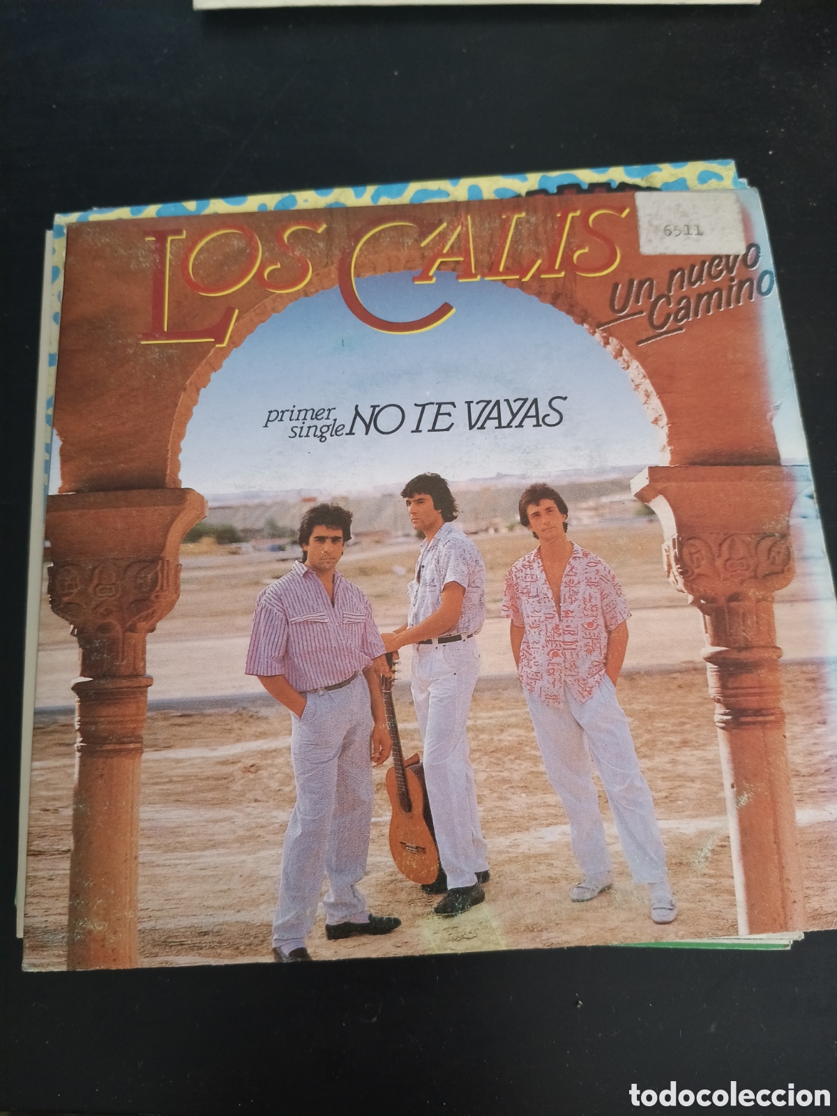 Discos de vinilo: Los Calis &ndash; No Te Vayas. Vinilo 7&rdquo; single 1989 Espa&ntilde;a