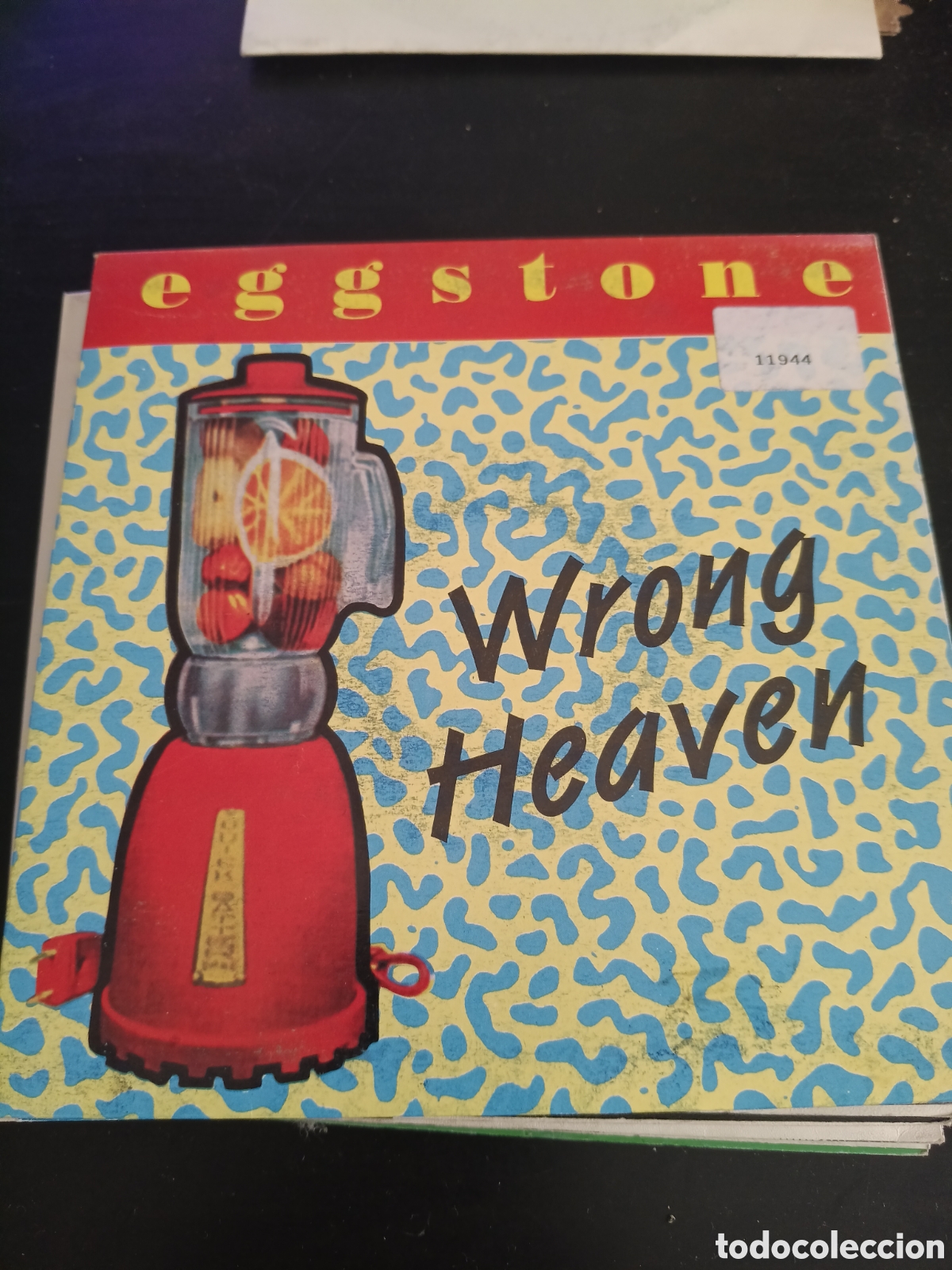 Discos de vinilo: Eggstone &ndash; Wrong Heaven. Vinilo 7&rdquo; single promo 1993 Espa&ntilde;a