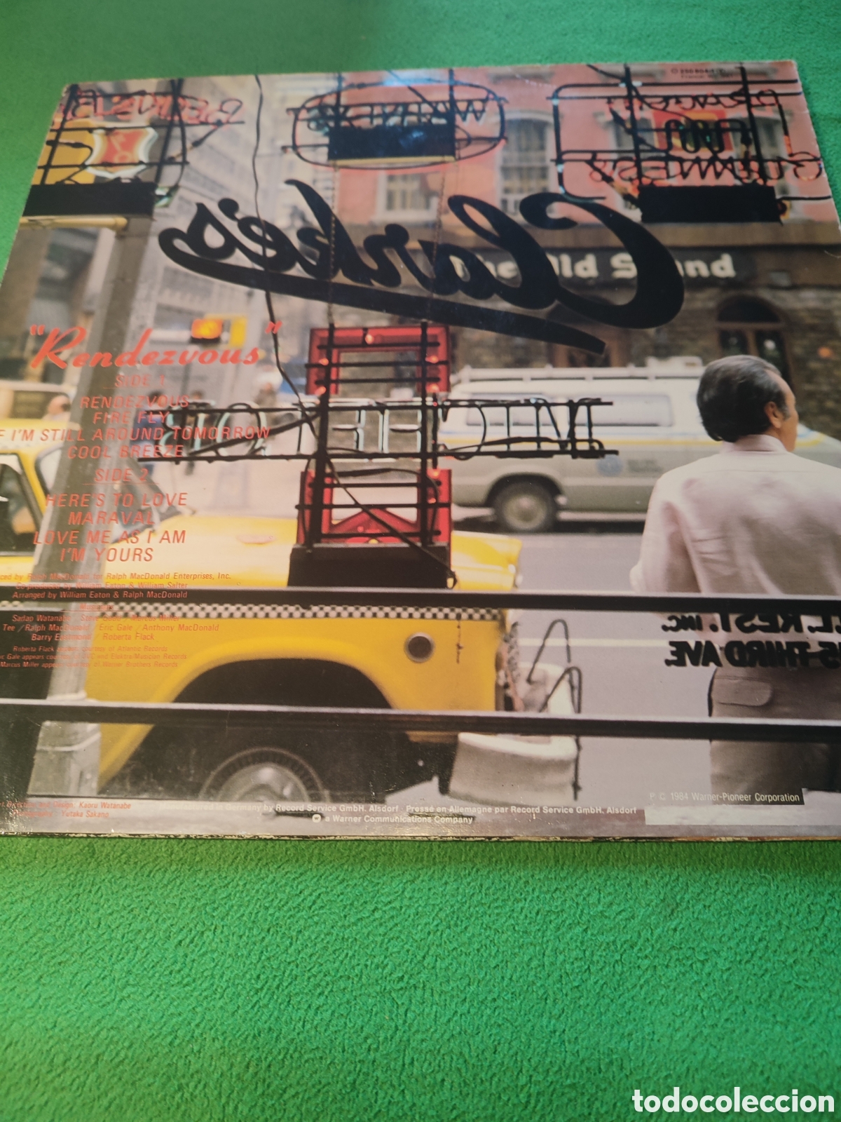 Discos de vinilo: Sadao Watanabe - Rendezvous edici&oacute;n 1984 - Foto 4