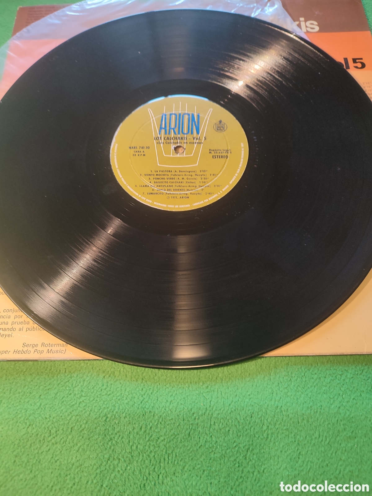 Discos de vinilo: Los Calchakis en escena - Los Calchakis vol 5 - Foto 2