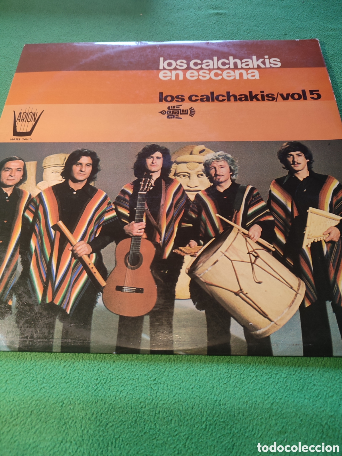 Discos de vinilo: Los Calchakis en escena - Los Calchakis vol 5