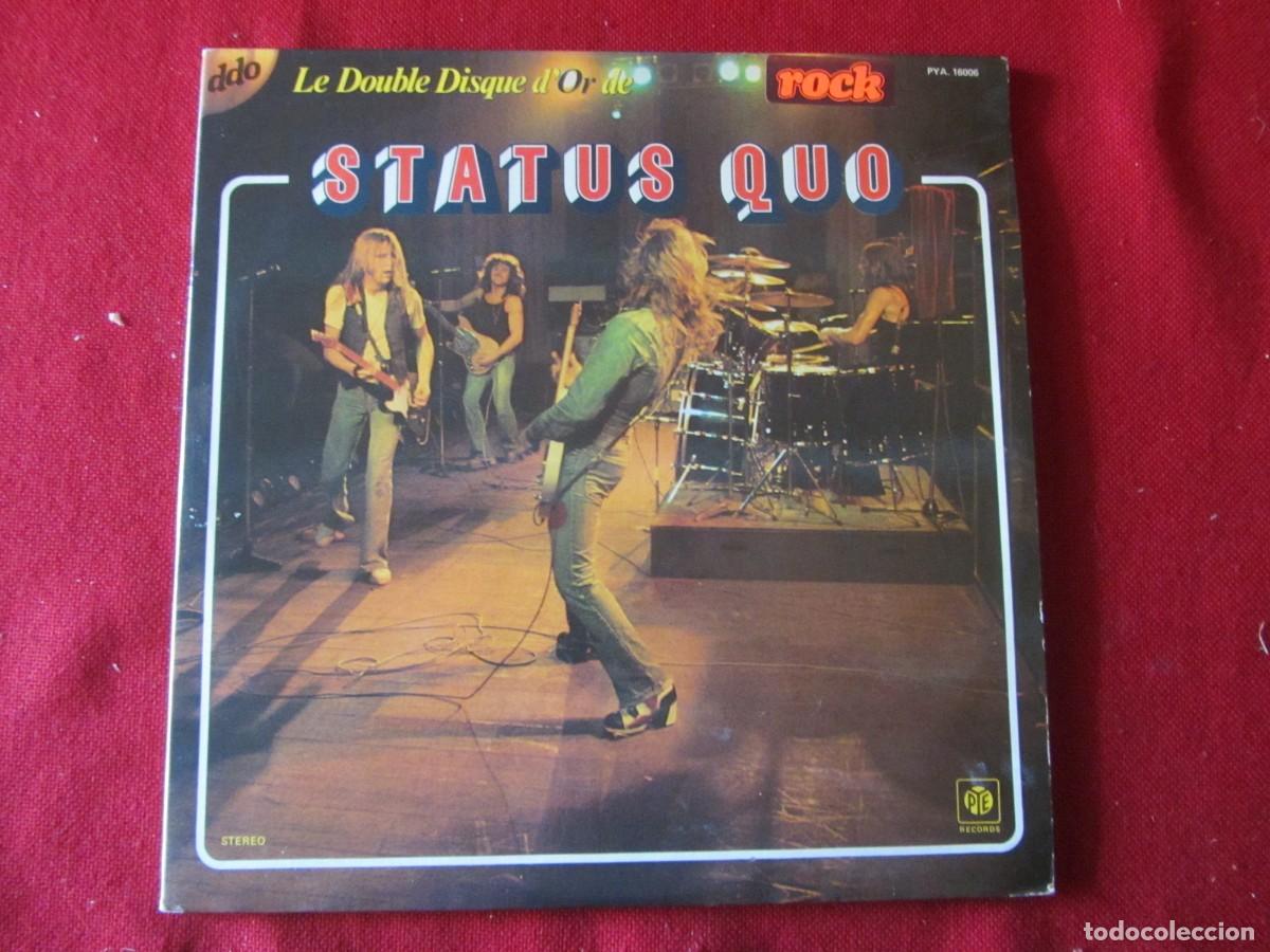 Discos de vinil: LP STATUS QUO. LE DOUBLE DISQUE D'OR DE. 1971. FRANCE