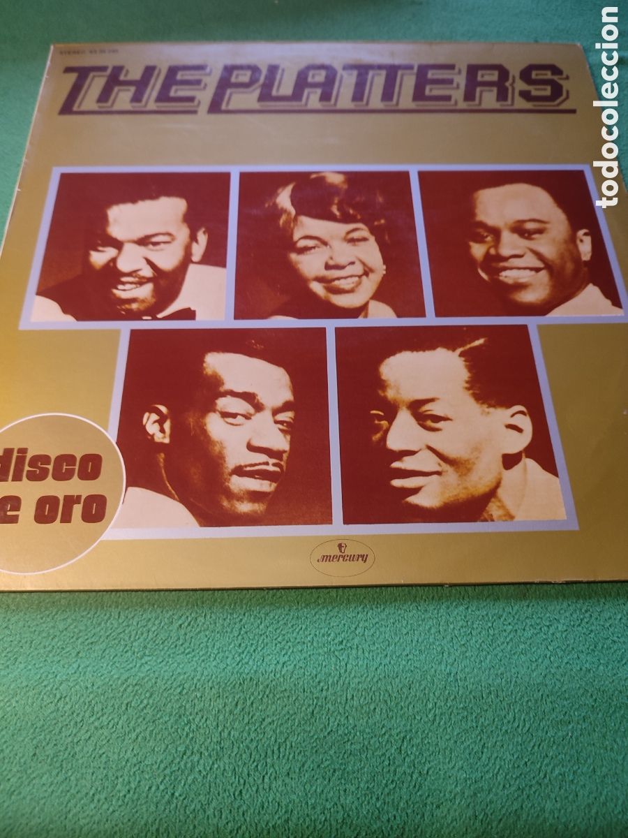 Discos de vinilo: The Platters - Disco de oro Reedici&oacute;n 1975