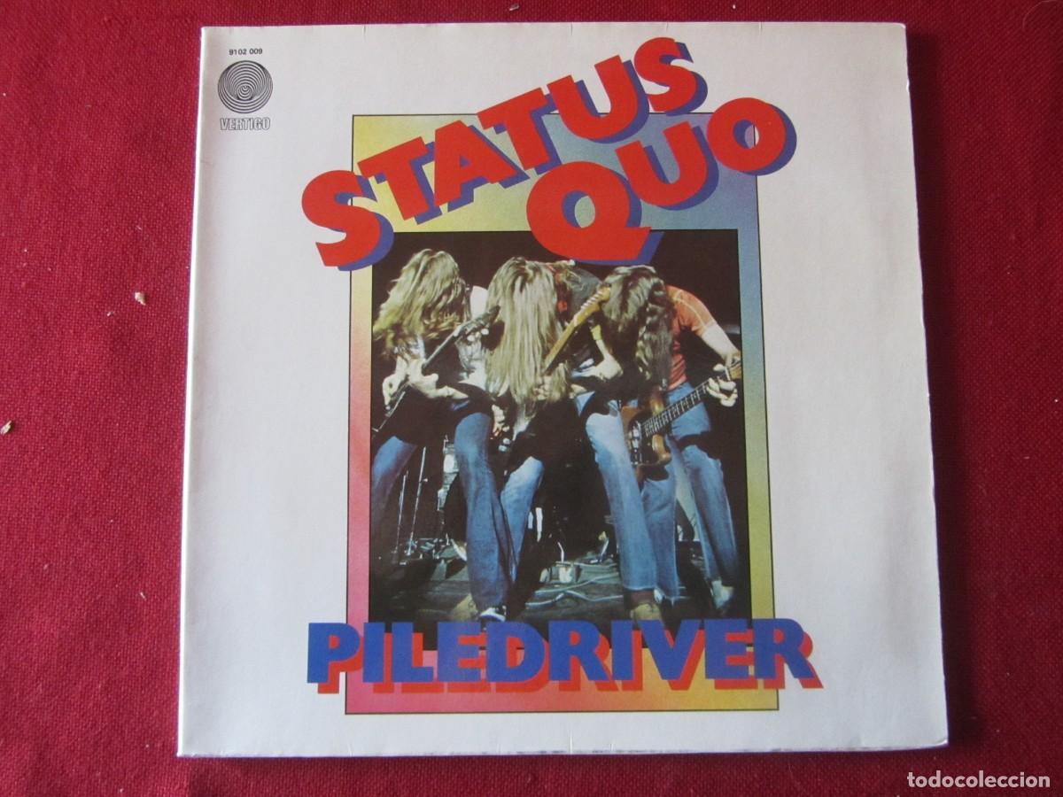 Dischi in vinile: LP STATUS QUO. PILEDRIVER.. 1973. FRANCE