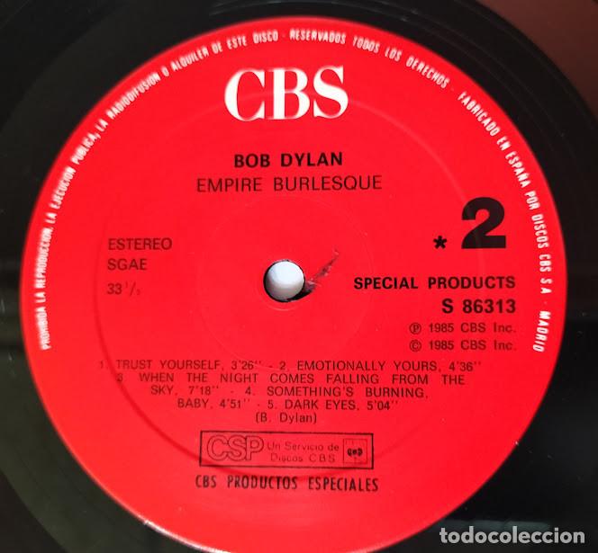 Discos de vinilo: Bob Dylan - Bob Dylan - 2LP CBS ref. 56903. Ed. espa&ntilde;ola 1986. - Foto 5