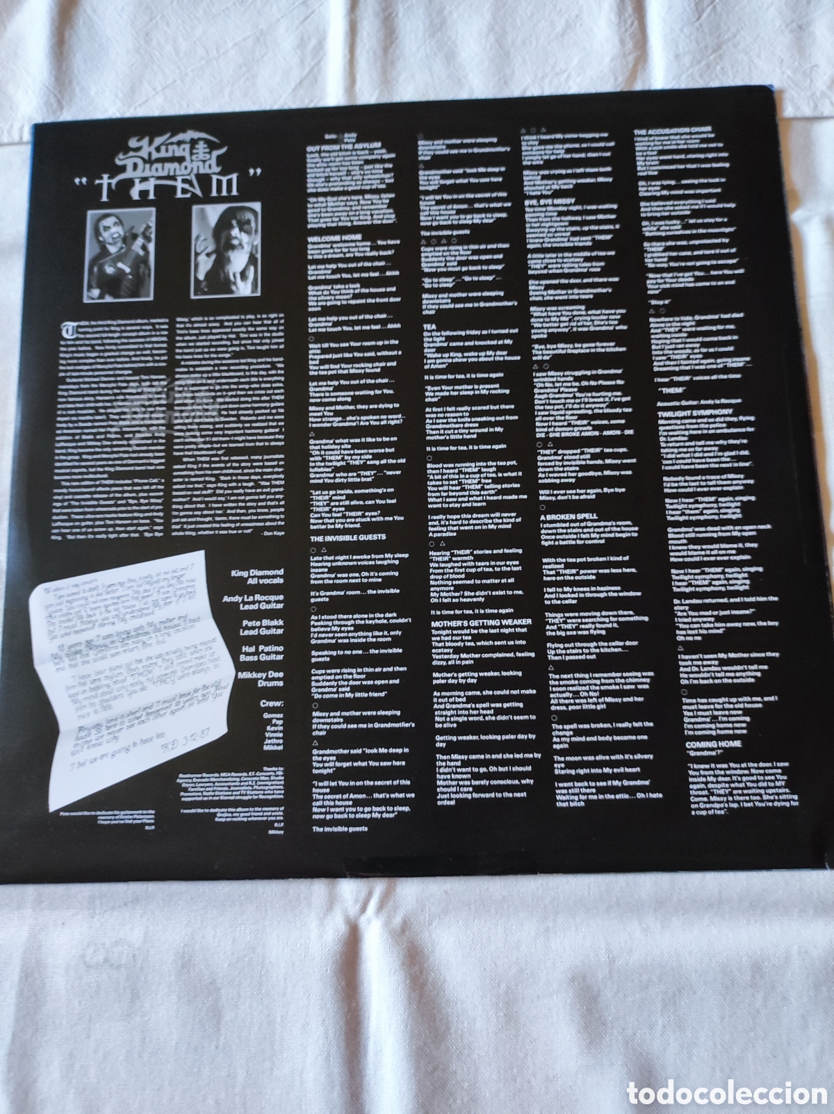 Discos de vinilo: KING DIAMOND - THEM (2007) - Foto 3