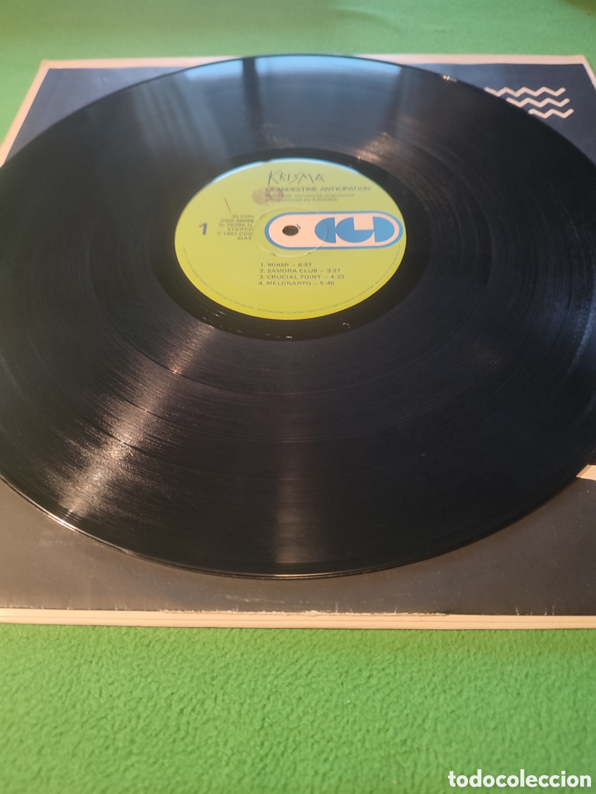 Discos de vinilo: Krisma - Clandestine Anticipation 1982 - Foto 3