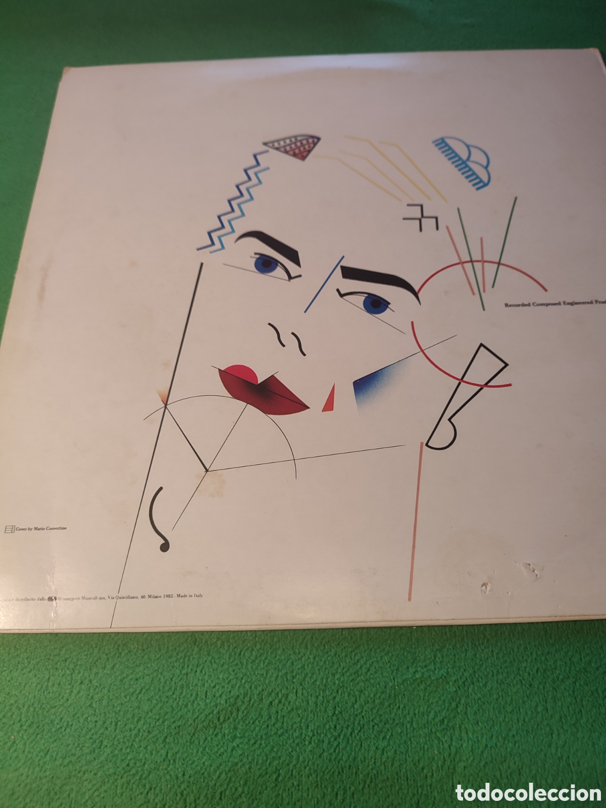 Discos de vinilo: Krisma - Clandestine Anticipation 1982 - Foto 4