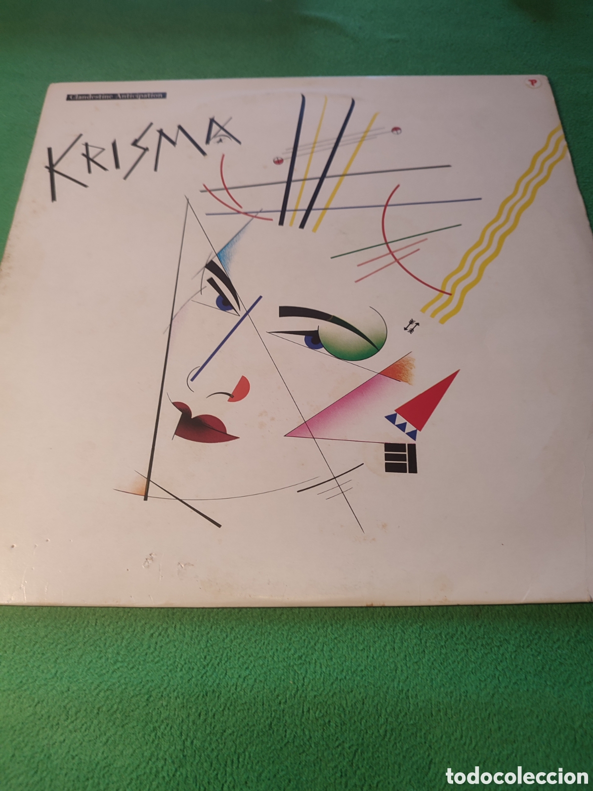 Dischi in vinile: Krisma - Clandestine Anticipation 1982