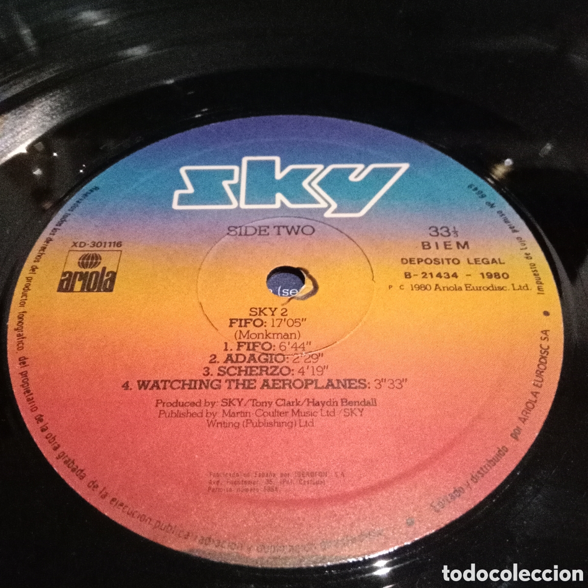 Discos de vinilo: SKY - SKY 2 - LP DOBLE GATEFOLD - Foto 9
