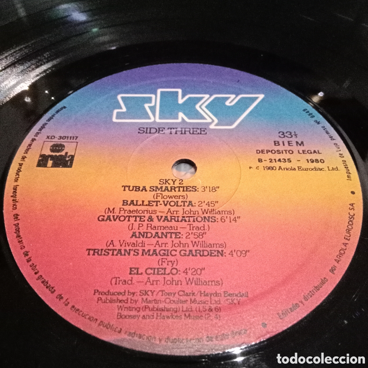 Discos de vinilo: SKY - SKY 2 - LP DOBLE GATEFOLD - Foto 10