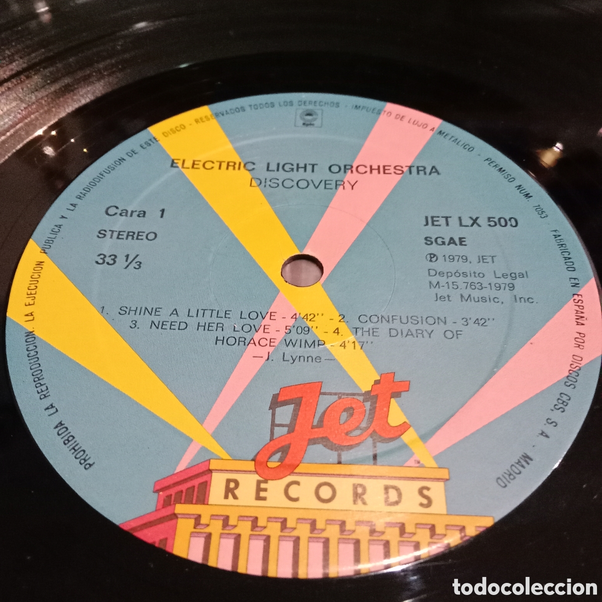 Discos de vinilo: ELECTRIC LIGHT ORCHESTRA - DISCOVERY - LP GATEFOLD - Foto 9