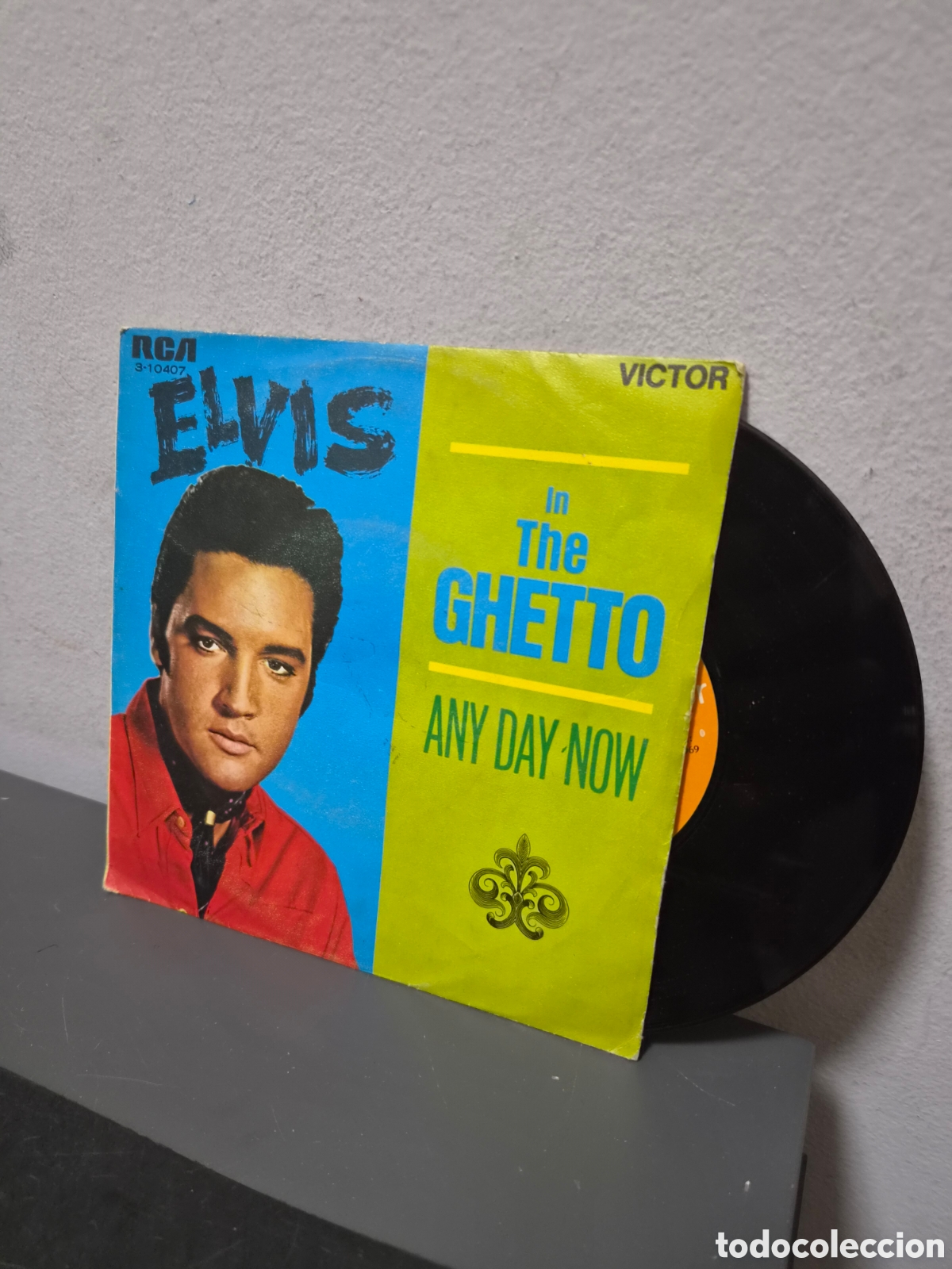 Discos de vinil: ANTIGUO EP ELVIS PRESLEY IN THE GHETTO ORIGINAL
