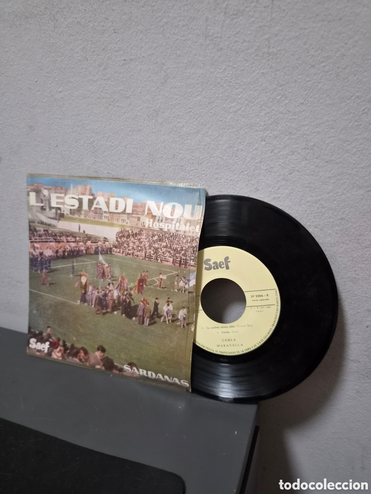 Discos de vinilo: ANTIGUO EP L'ESTADI NOU SARDANAS ORIGINAL
