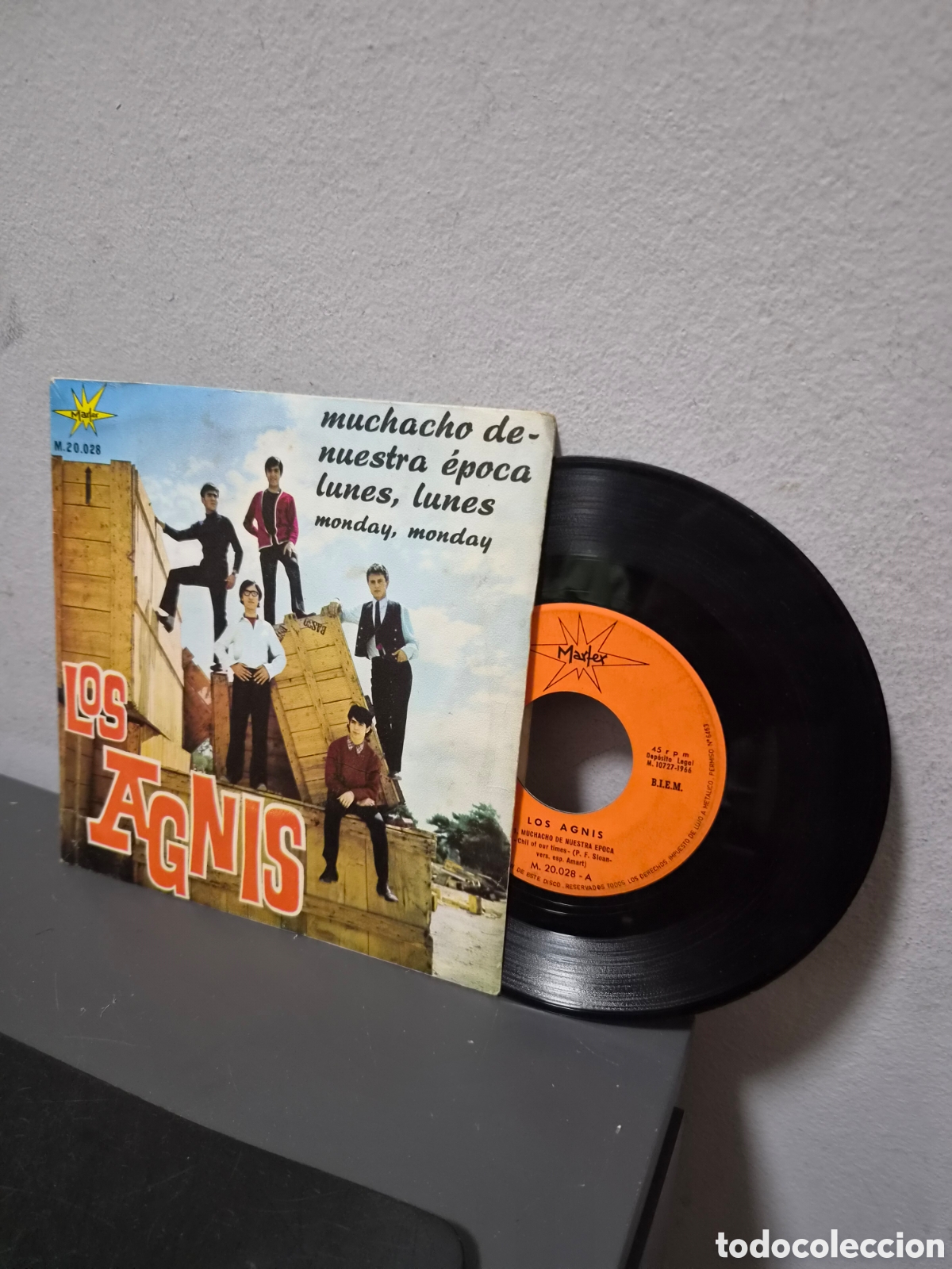 Disques de vinyle: ANTIGUO EP LOS AGNIS ORIGINAL