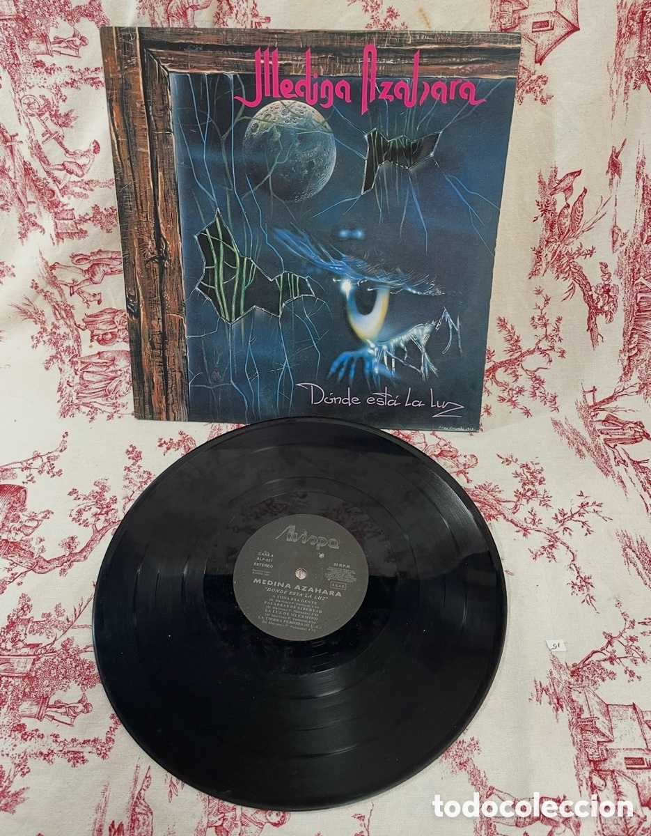 Discos de vinil: Lp Medina Azahara, donde est&aacute; la luz