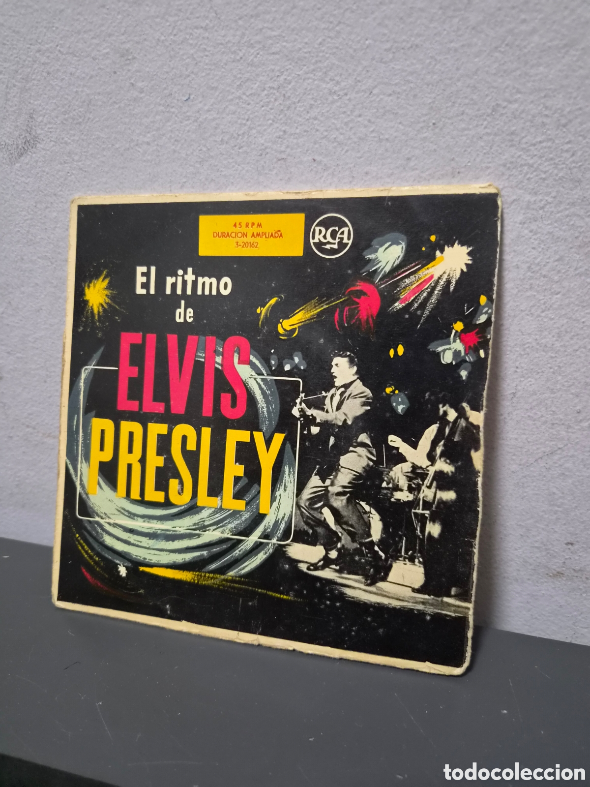 Dischi in vinile: ANTIGUO EP EL RITMO DE ELVIS PRESLEY SOLO PORTADA ORIGINAL