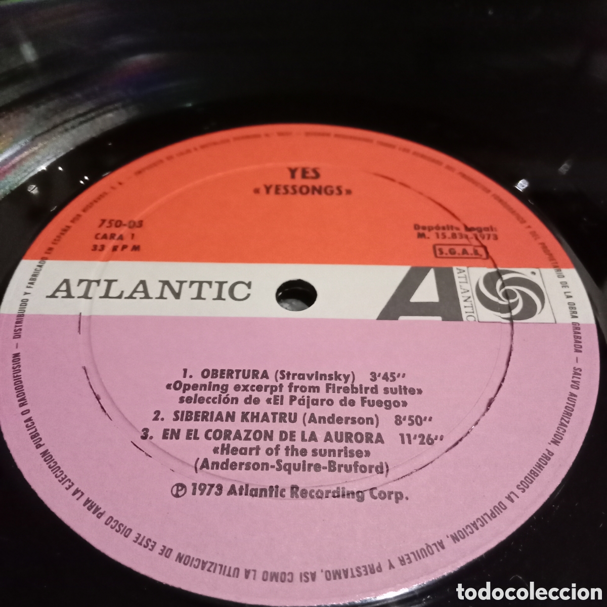 Discos de vinilo: YES - YESSONGS - TRIPLE GATEFOLD LP - Foto 10